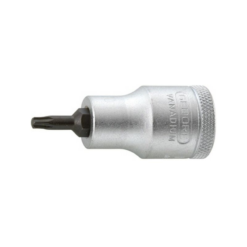 foto del prodotto cacciavite bit 1 2 per torx vite femmina, formato t 27 per viti m4,5 m5 m6, lunghezza 55 millimetri
