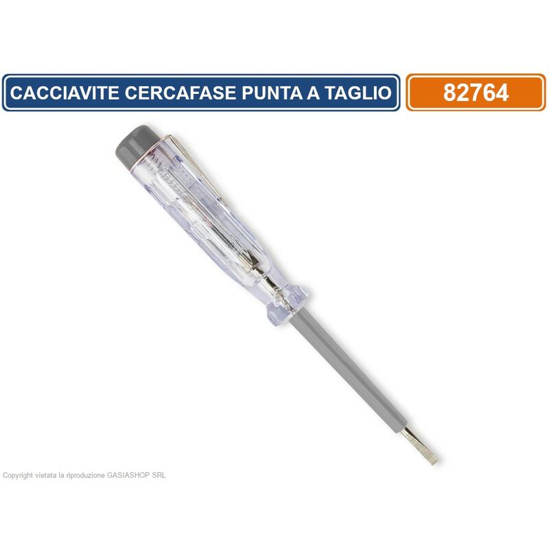 foto del prodotto cacciavite cercafase con punta a taglio sl33 x 140mm verifica tensione