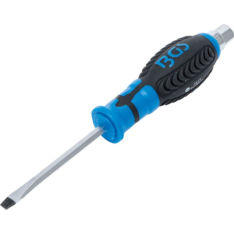immagine 0 del prodotto cacciavite con attacco esagono esterno fessura 5 mm lunghezza lama 75 mm