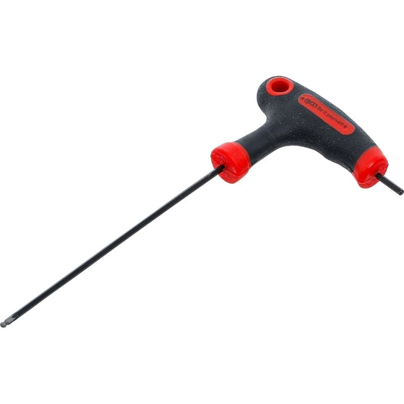 foto del prodotto cacciavite con impugnatura a t esagono interno con testa sferica 2 mm