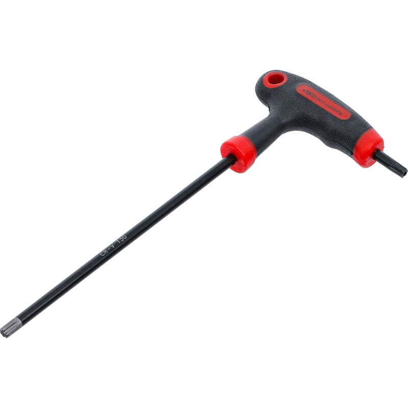 foto del prodotto cacciavite con impugnatura a t torx con senza foro t30