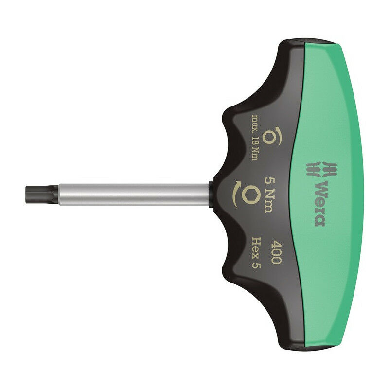 foto del prodotto cacciavite dinamometrico 400 hex 6kt 5mm 5 nm impostazione fissa wera