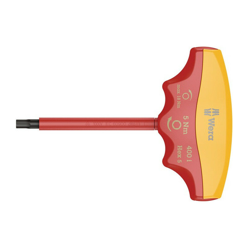 foto del prodotto cacciavite dinamometrico 400 i hex 5mm 5 nm fisso vde wera