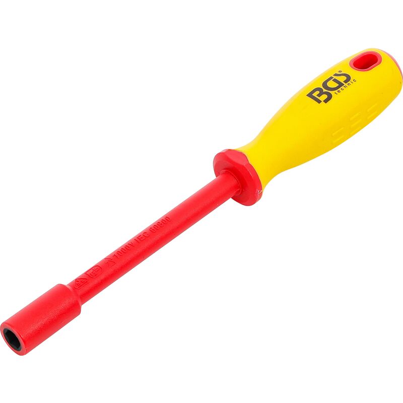 foto del prodotto cacciavite e chiave a bussola per elettricisti esagonale 8 mm lunghezza della lama 125 mm