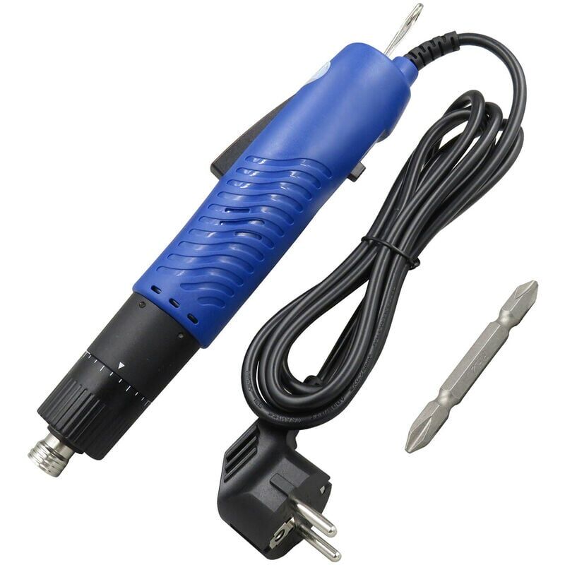 foto del prodotto cacciavite elettrico ca 220v cacciavite elettrico portatile con cavo coppia regolabile diametro punta vite 1 4 in strumento di riparazione