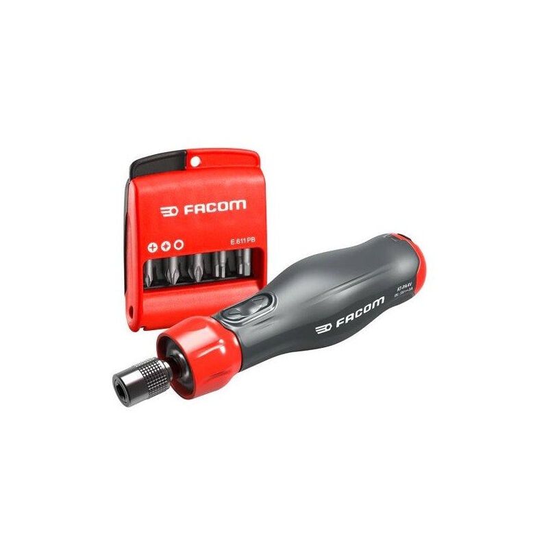 foto del prodotto cacciavite elettrico facom protwist 4v con 12 bit atpa4v.j12apb