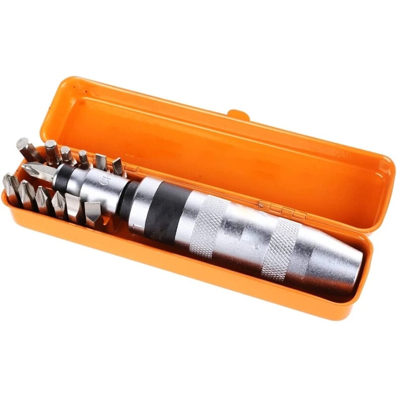 foto del prodotto cacciavite giravite 13pz ad impatto percussione 1 2 set manuale viti bulloni