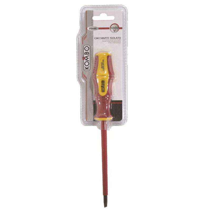 foto del prodotto cacciavite isolato 1000v spaccato a norma din 7437 5.5x125mm
