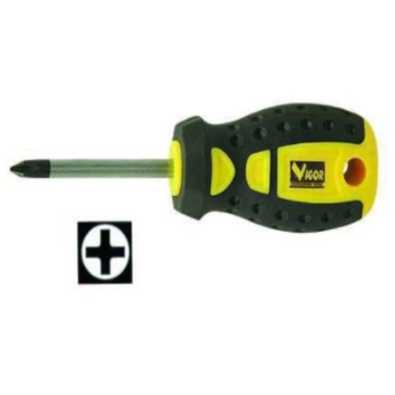 foto del prodotto cacciavite nano a croce in acciaio cromo vanadio 4x40mm vigor