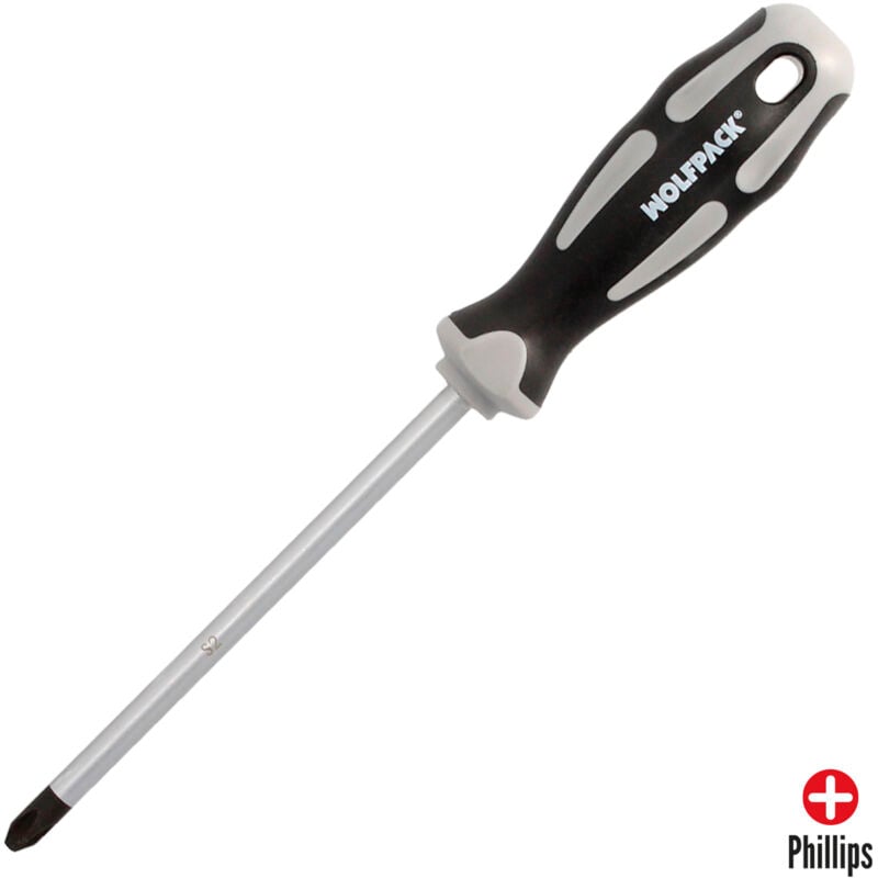 foto del prodotto cacciavite phillips in acciaio s2 - ph 3 x 8,0 x 150 mm