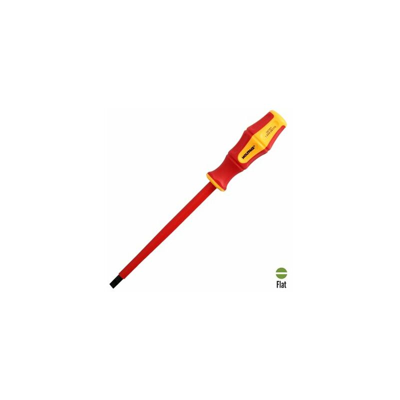 foto del prodotto cacciavite piatto isolato certificato vde 1.000 v 1,6 x 8,0 x 175 mm