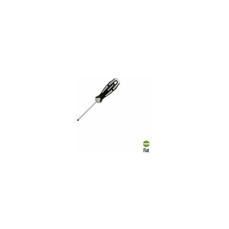 foto del prodotto cacciavite piatto stampato in acciaio s2 0,8 x 4,0 x 75 mm