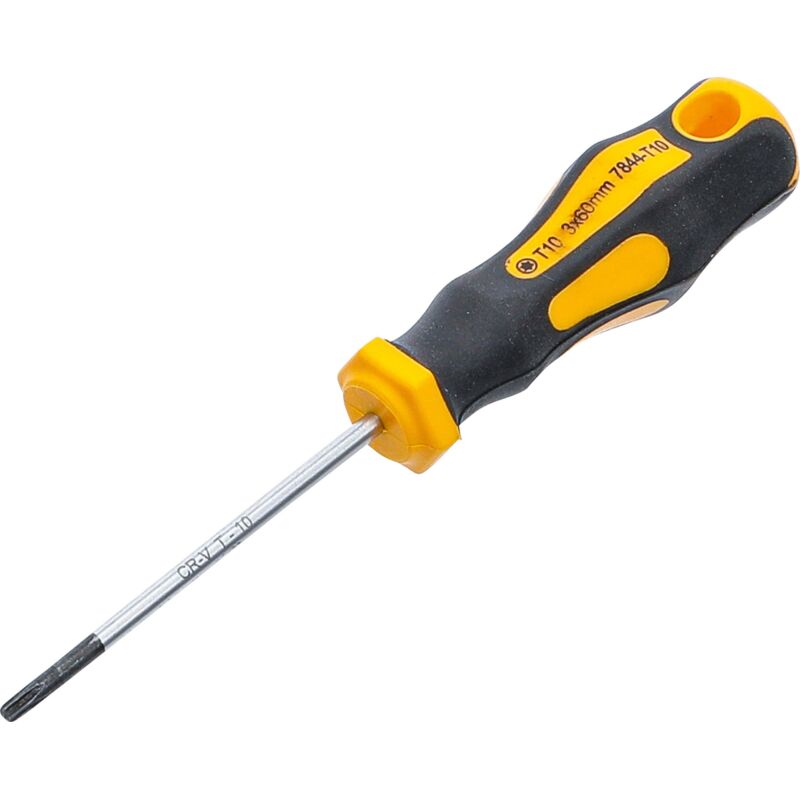 foto del prodotto cacciavite profilo a t per torx t10 lunghezza della lama 60 mm
