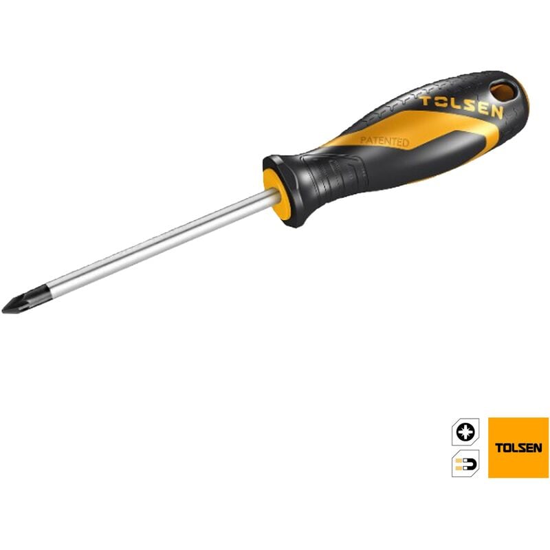 foto del prodotto cacciavite stella pz con punta magnetica e impugnatura in soft grip pz0 x 75mm