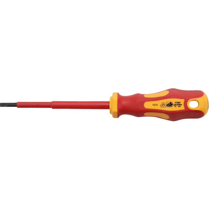 foto del prodotto cacciavite vde taglio 4 mm lunghezza della lama 100 mm
