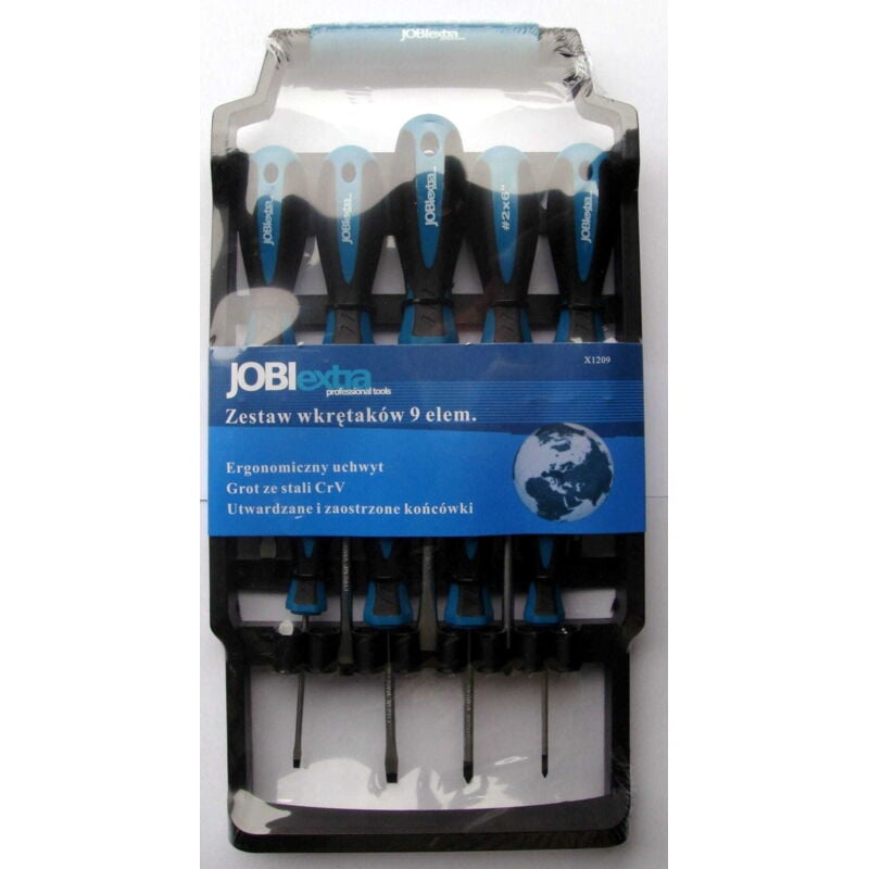 foto del prodotto cacciaviti 9 pz appendino