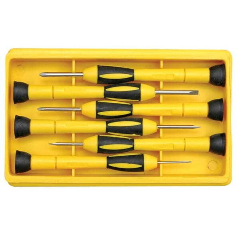 foto del prodotto cacciaviti di precisione cr-v, set da 6, 64553 vorel