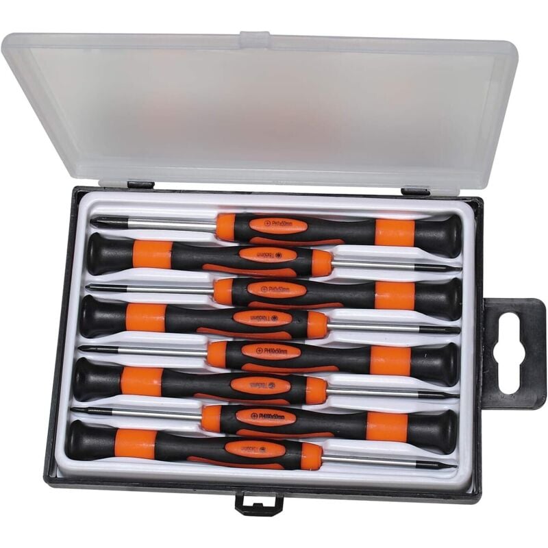 foto del prodotto cacciaviti di precisione torx e philips ph tx serie 8 pezzi 1463488 valex