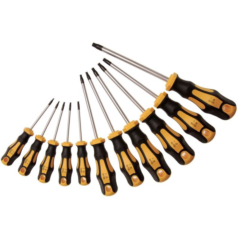 foto del prodotto cacciaviti torx t6 7 8 9 10 15 20 25 27 30 40 bgs