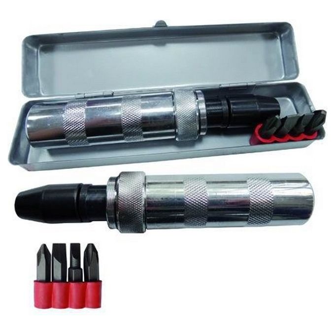 foto del prodotto cacciaviti vigor percussione con 4 inserti