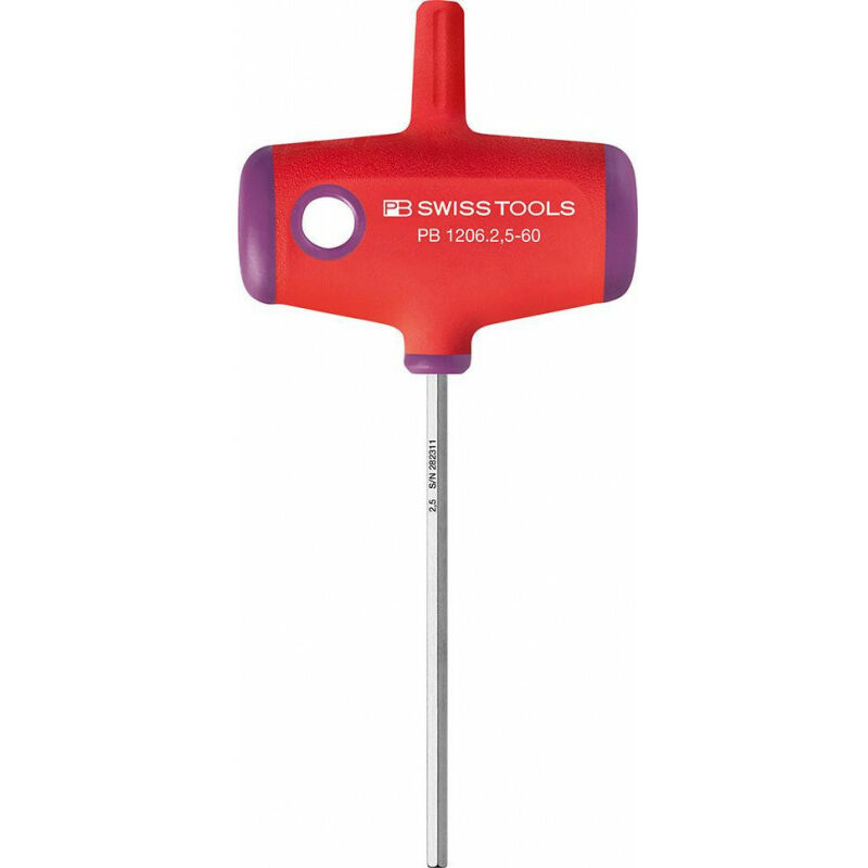 foto del prodotto cacciavitore con impugnatura swiss swiss t 2,5x60mm pb