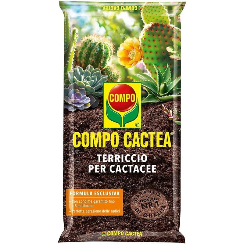 foto del prodotto cactea terriccio per cactacee sacco 2,5 l compo