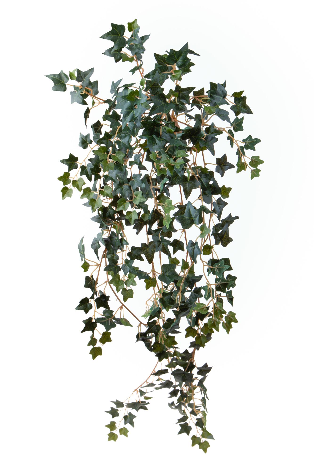 foto del prodotto cadente mini edera artificiale con 498 foglie h90 cm verde