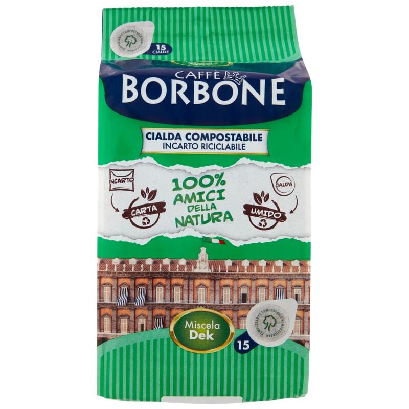 foto del prodotto caff borbone miscela dek 15 pz borbone