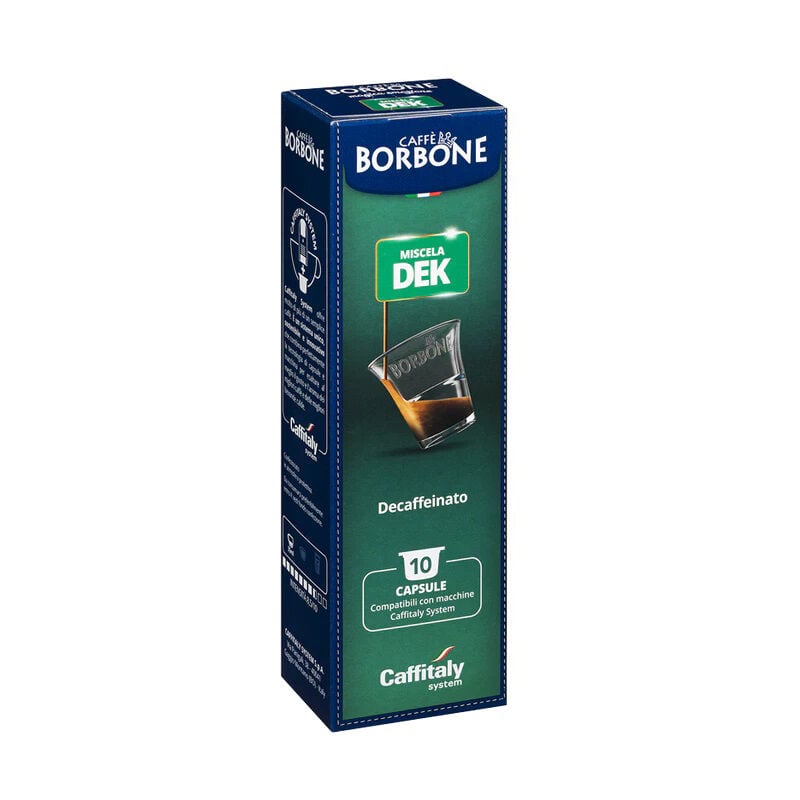 foto del prodotto caff borbone miscela dek confezione 10 capsule