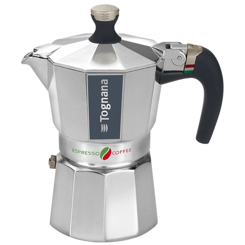foto del prodotto caffettiera 1 tazza in alluminio argento
