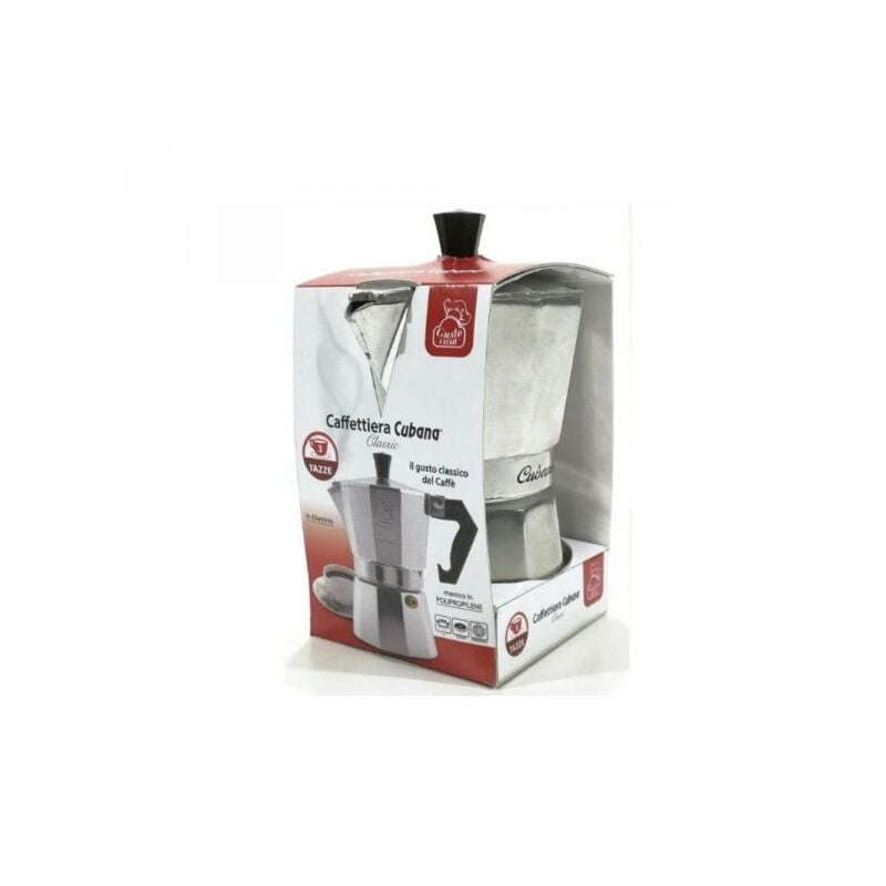 foto del prodotto caffettiera 3 tazze box da 24 pz.