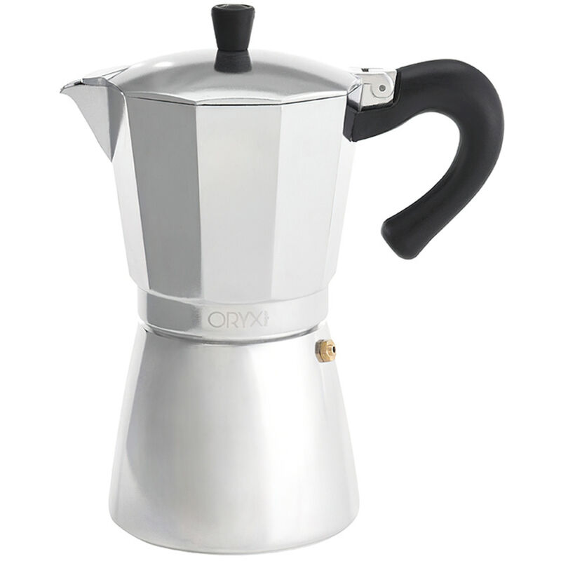 foto del prodotto caffettiera a induzione in alluminio 9 tazze 450 ml. oryx