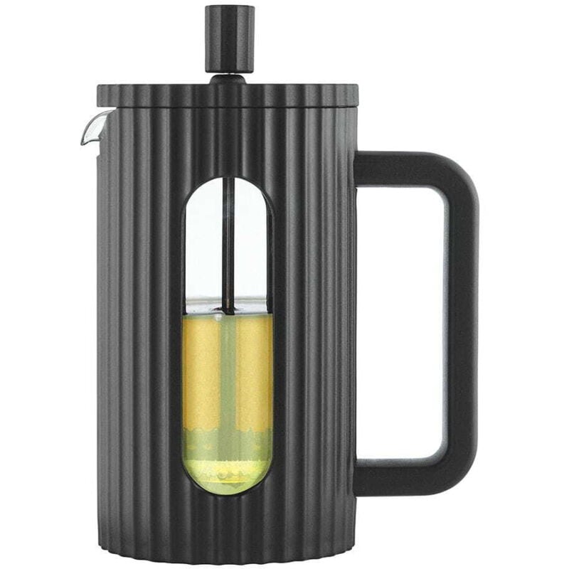 foto del prodotto caffettiera a stantuffo in vetro, 600 ml, nera klausberg kb-7746