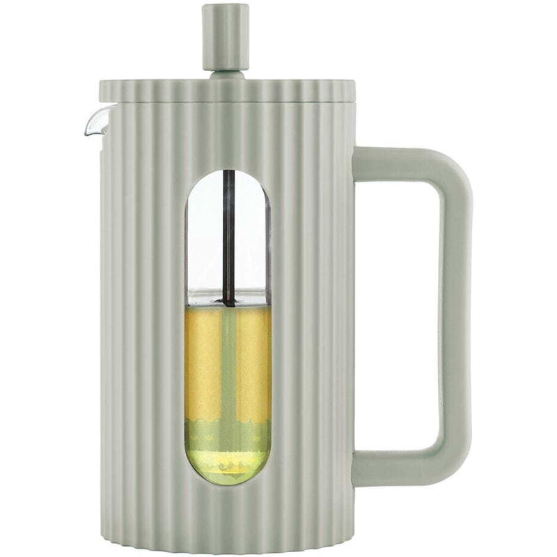 foto del prodotto caffettiera a stantuffo in vetro, 600 ml, verde klausberg kb 7750