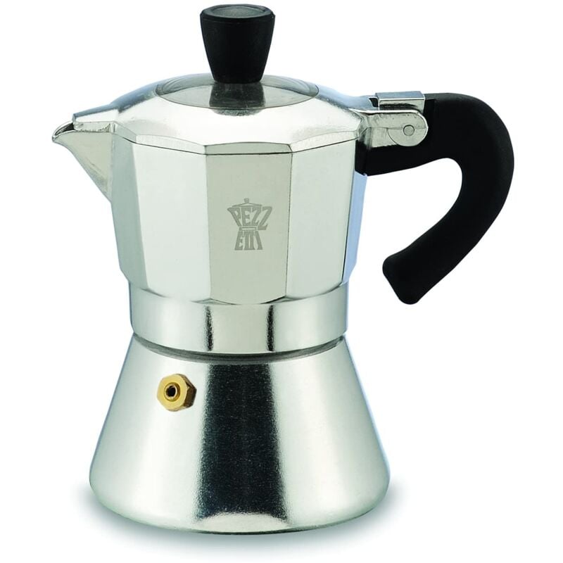 foto del prodotto caffettiera, alluminio, argento, 1 tazza, 85 unità - pezzetti