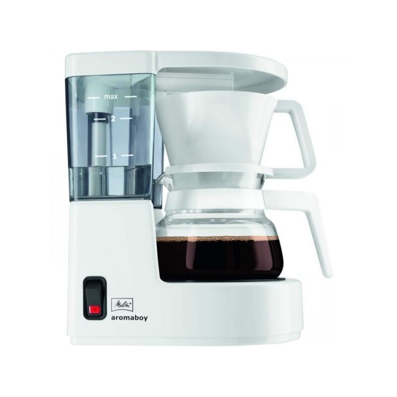 foto del prodotto caffettiera aromaboy 1015 01 bianca melitta