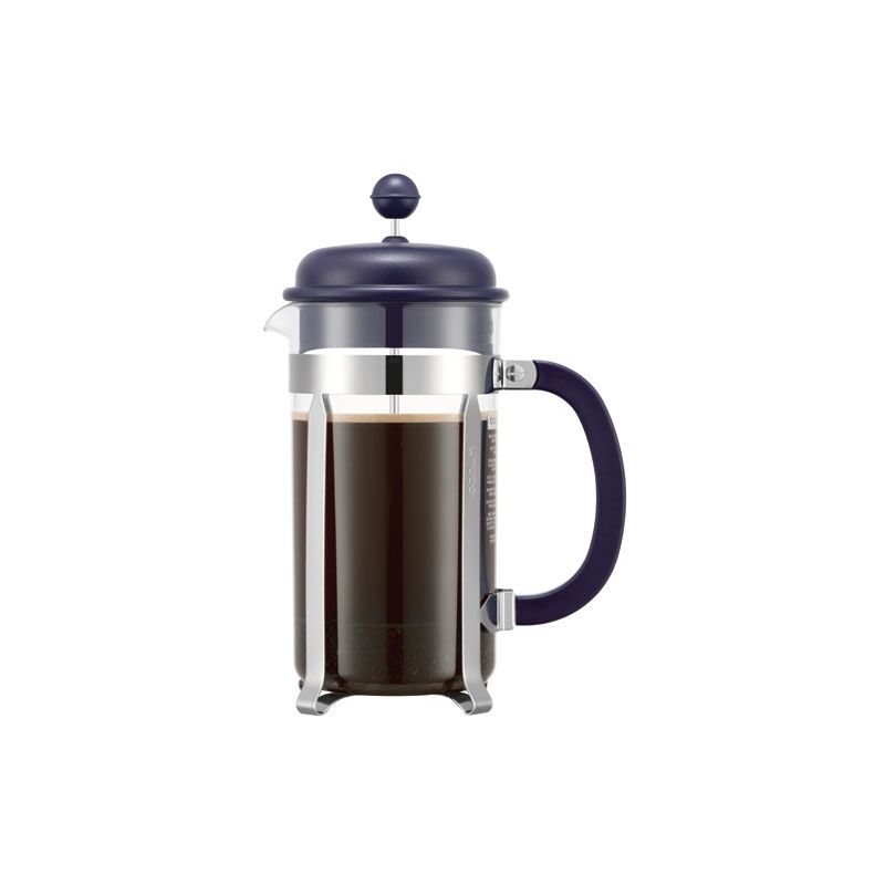foto del prodotto caffettiera caffettiera french press, 8 tazze, 1,0 l, blu 1918 540btr bodum