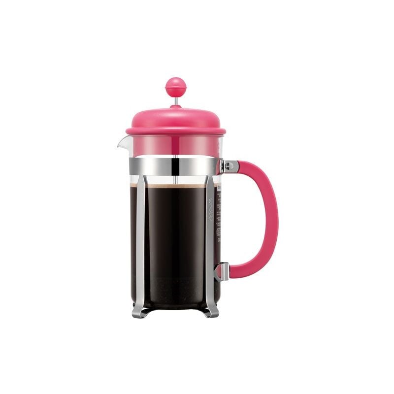 foto del prodotto caffettiera caffettiera french press, 8 tazze, 1,0 l, rosa 1918 539btr bodum
