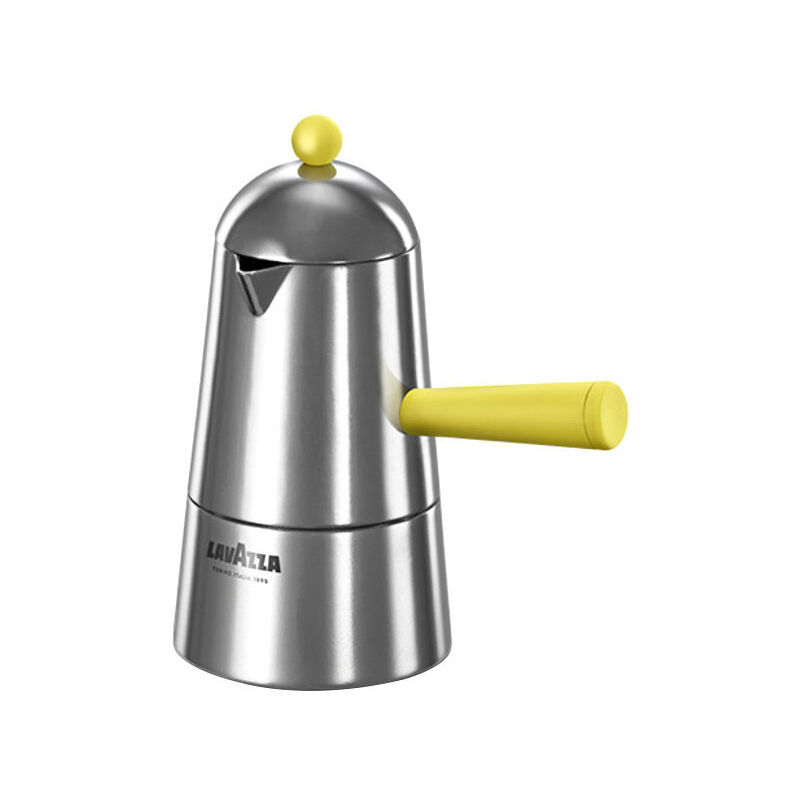 foto del prodotto caffettiera carmencita pop gialla tz 1 lavazza