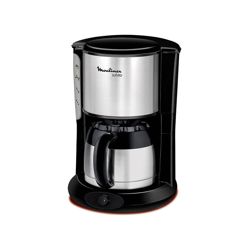 foto del prodotto caffettiera coibentata 12 tazze 800w nera ft360811 moulinex