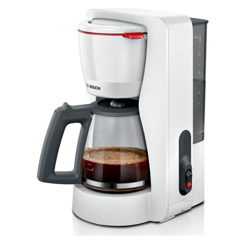 foto del prodotto caffettiera con filtro 15 tazze 1200w bianca tka2m111 bosch