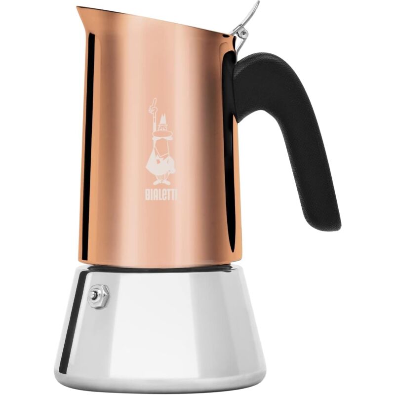 foto del prodotto caffettiera in acciaio 6 tazze new venus rame bialetti 7285