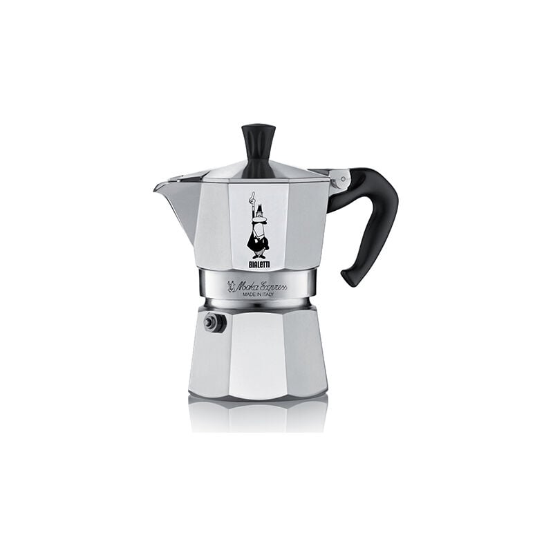 foto del prodotto caffettiera moka express bialetti 2 tazze alluminio 1168