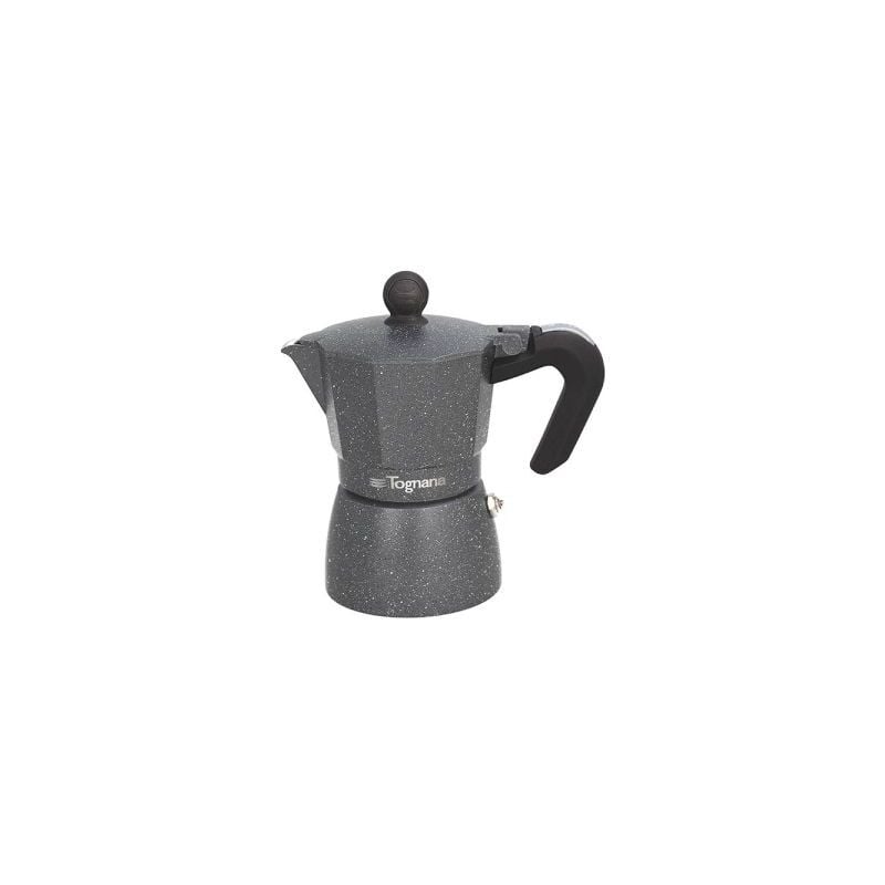foto del prodotto caffettiera mythos 2 tazze grigio marmorizzato