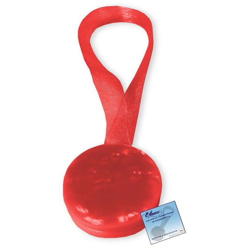 foto del prodotto calamita ferma tenda elena rosso calamite per tende fermatende madreperla