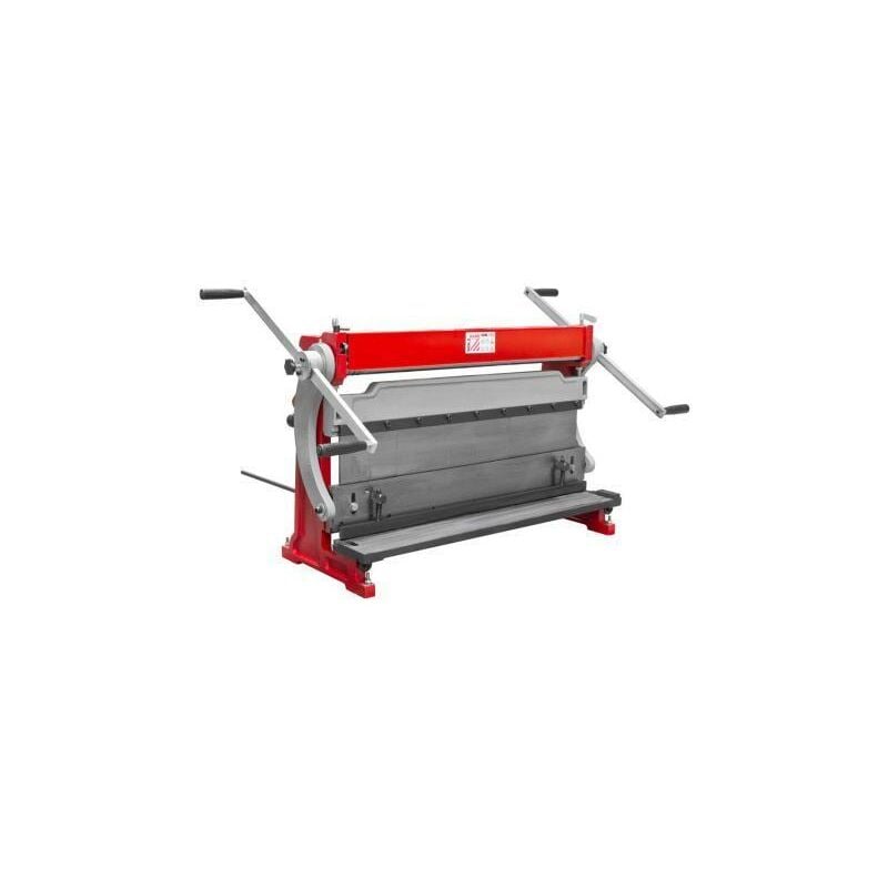 foto del prodotto calandra cesoia piegatrice professionale funzione 3 in 1 holzmann ubm760