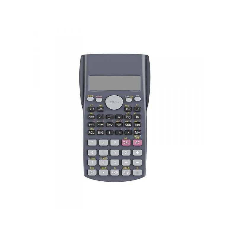 foto del prodotto calcolatrice scentifica 158x84x16mm 12 cifre per studenti uffici scuola e impresa