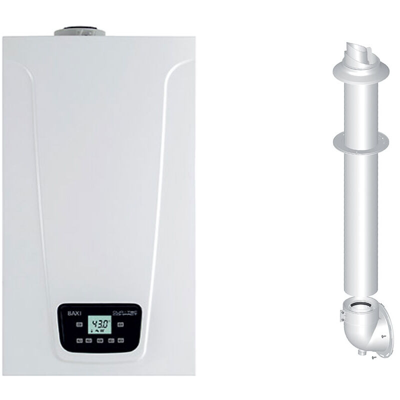 foto del prodotto caldaia a condensazione baxi duo tec compact e 28 kw metano
