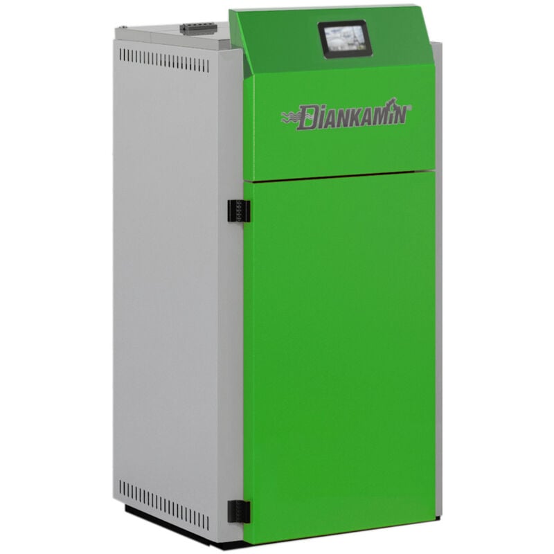 foto del prodotto caldaia compatta a pellet nocciolino athena misura 24 kw