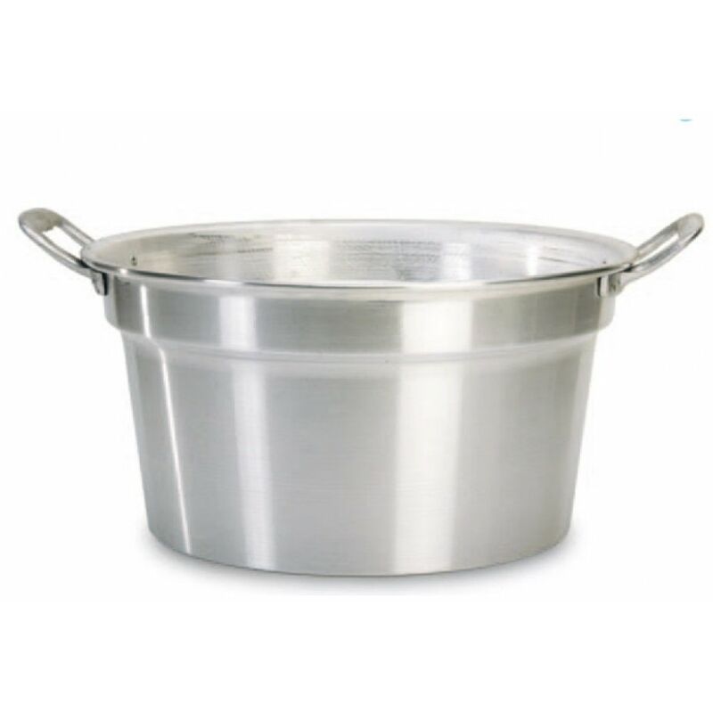 foto del prodotto caldaia in alluminio con coperchio cm. 70 lt. 92 